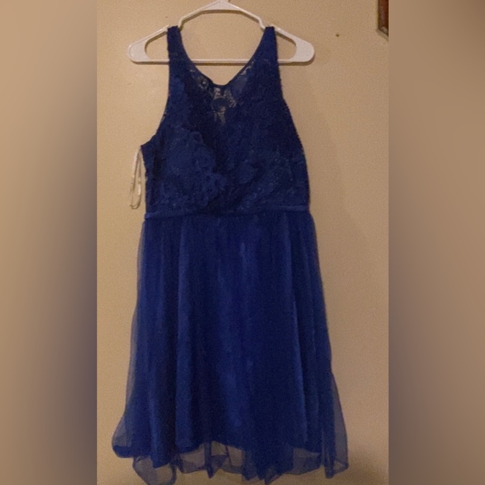 Royal Blue, Worn Once, No stains or Rips.